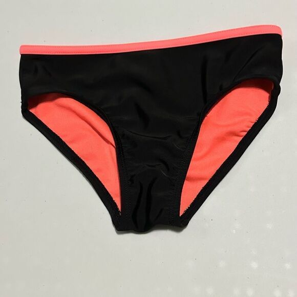 Gerry - black and orange tankini style swim suit girls size S 7/8 - Picture 3 of 8